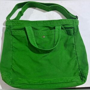 #NWT GAP Bold Green Canvas Tote Bag